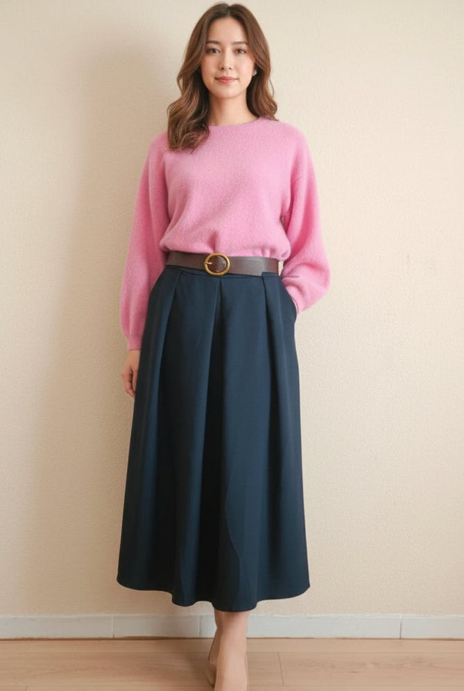 Jupe longue + ceinture