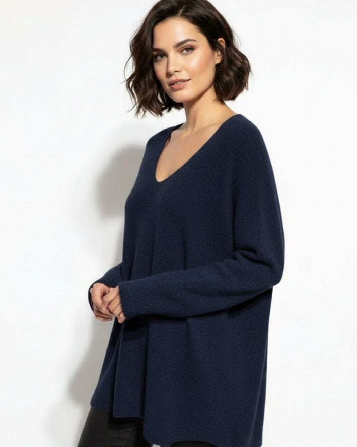 Pull doux avec Alpaga