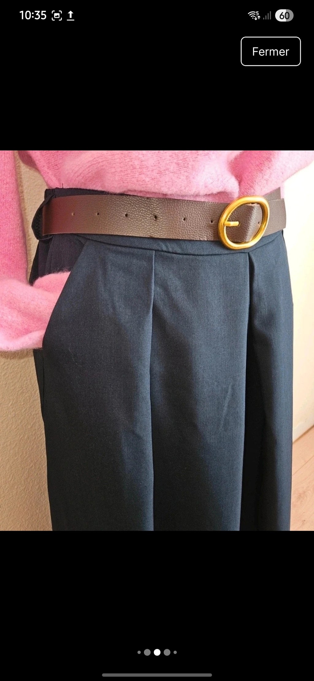 Jupe longue + ceinture