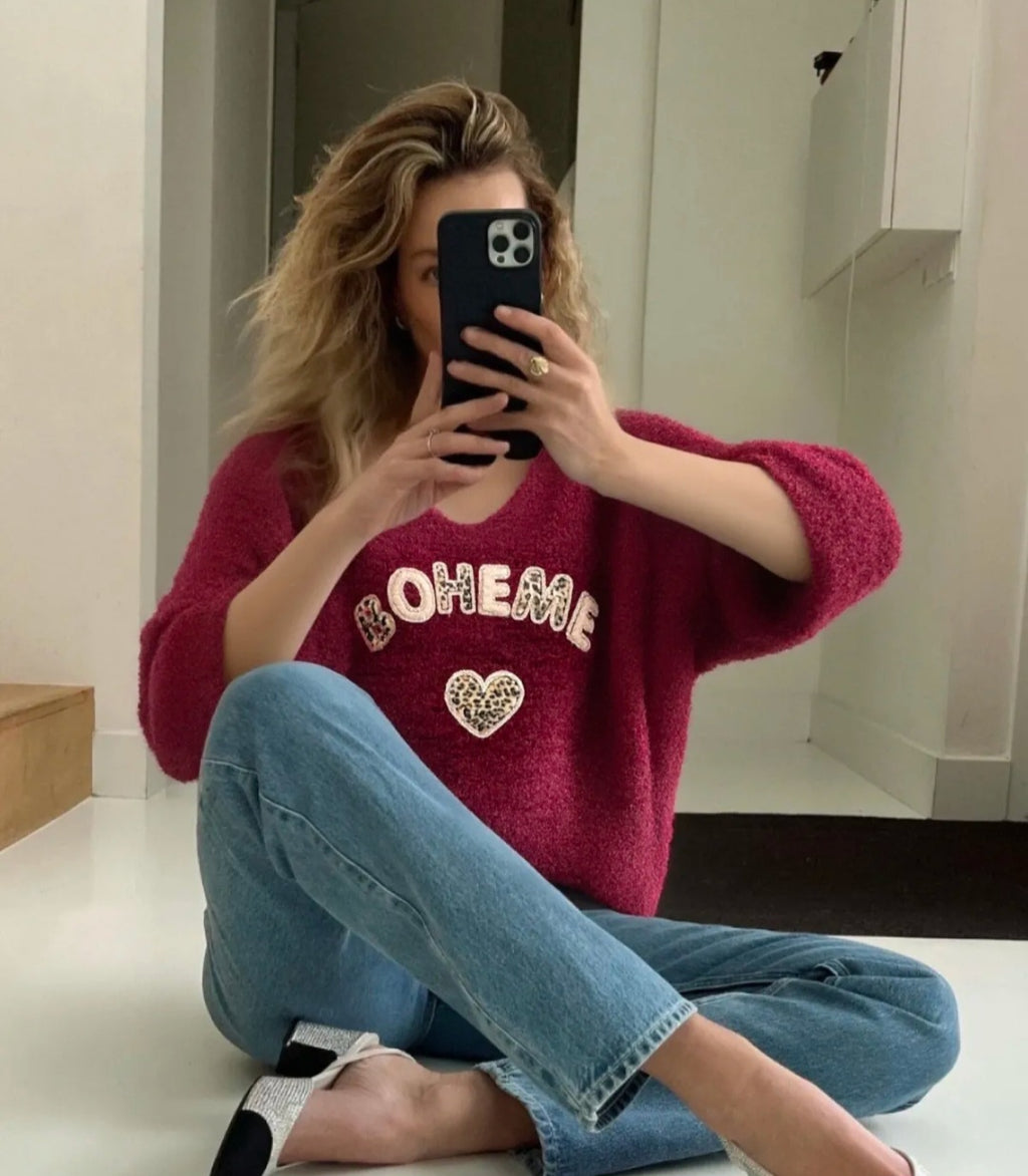 Pull Bohème tout doux